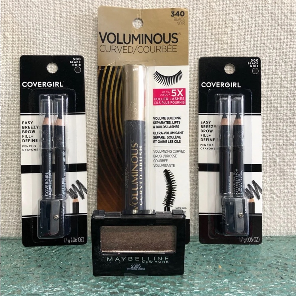 Mascara, Brow Fill, & Eyeshadow Bundle